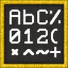Sharp Fonts [Scale 5x] (GUI Scale dependant)
