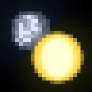 Perfect Celestials (Circular Sun and Moon)