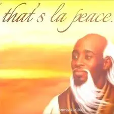 That's not diamonds, that's la peace.