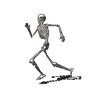 Running Skeleton Jumpscare