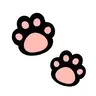 Trails - Paw Prints and Particles