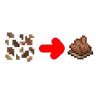 Leaf Litter to Brown Dye
