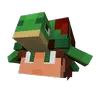 Lively Turtle Helmet: Trims Extension