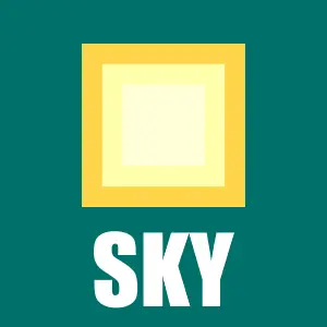 Dark Aqua Sky