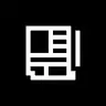 Black Realms Newspaper Icon | Tweak
