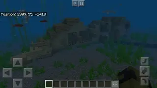 Infinite Ocean Mod in Minecraft PE 1.12
