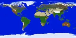 Earth Map 1:1000 Scale (1.12.2 - 1.16)
