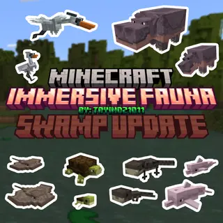 Immersive Fauna Swamp Update 1.3.0 [Behavior Pack]