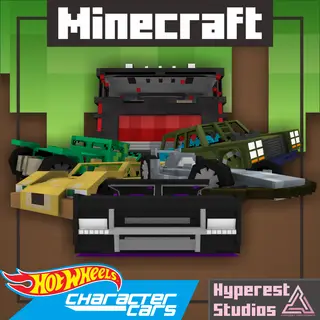 Hot Wheels Minecraft Charater Cars | v1.0.5 Particle Update [R]